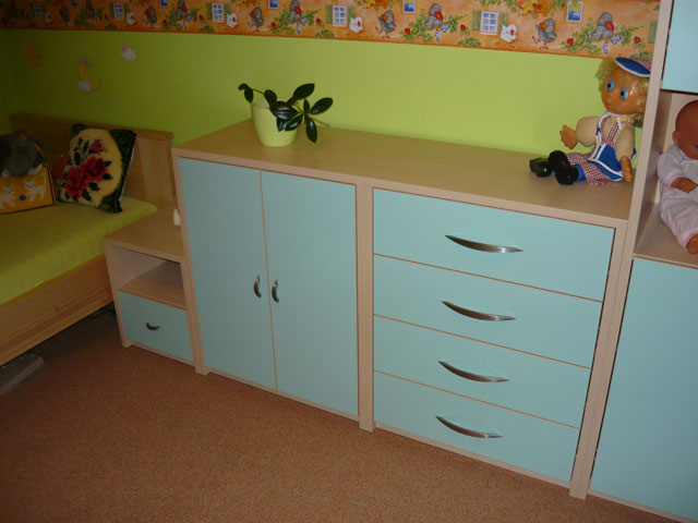 Dětské pokoje - realizace 3